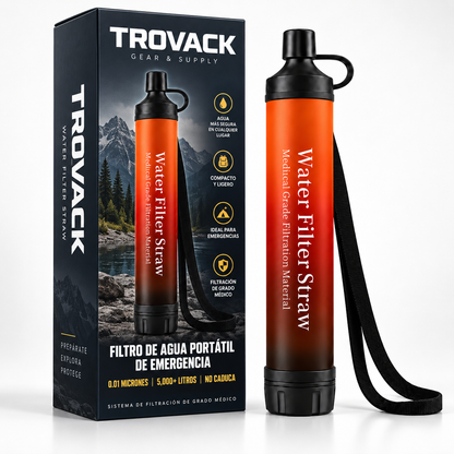 FILTRO DE AGUA DE EMERGENCIA TROVACK