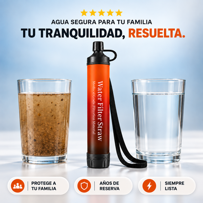 FILTRO DE AGUA DE EMERGENCIA TROVACK